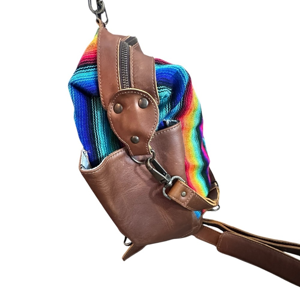 Nena and Co. CDB Tote convertible backpack Guatemala OG Revival leather - Picture 5 of 11